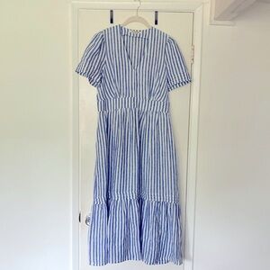 Boden Eve Linen Midi dress